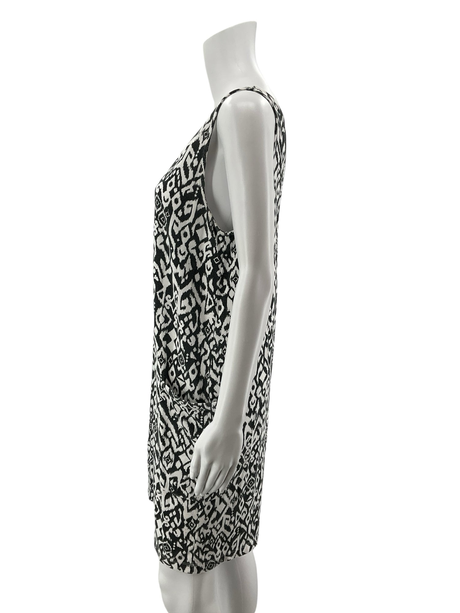 Kinesis Tribal Print V-Neck Sleeveless Romper | Size Small