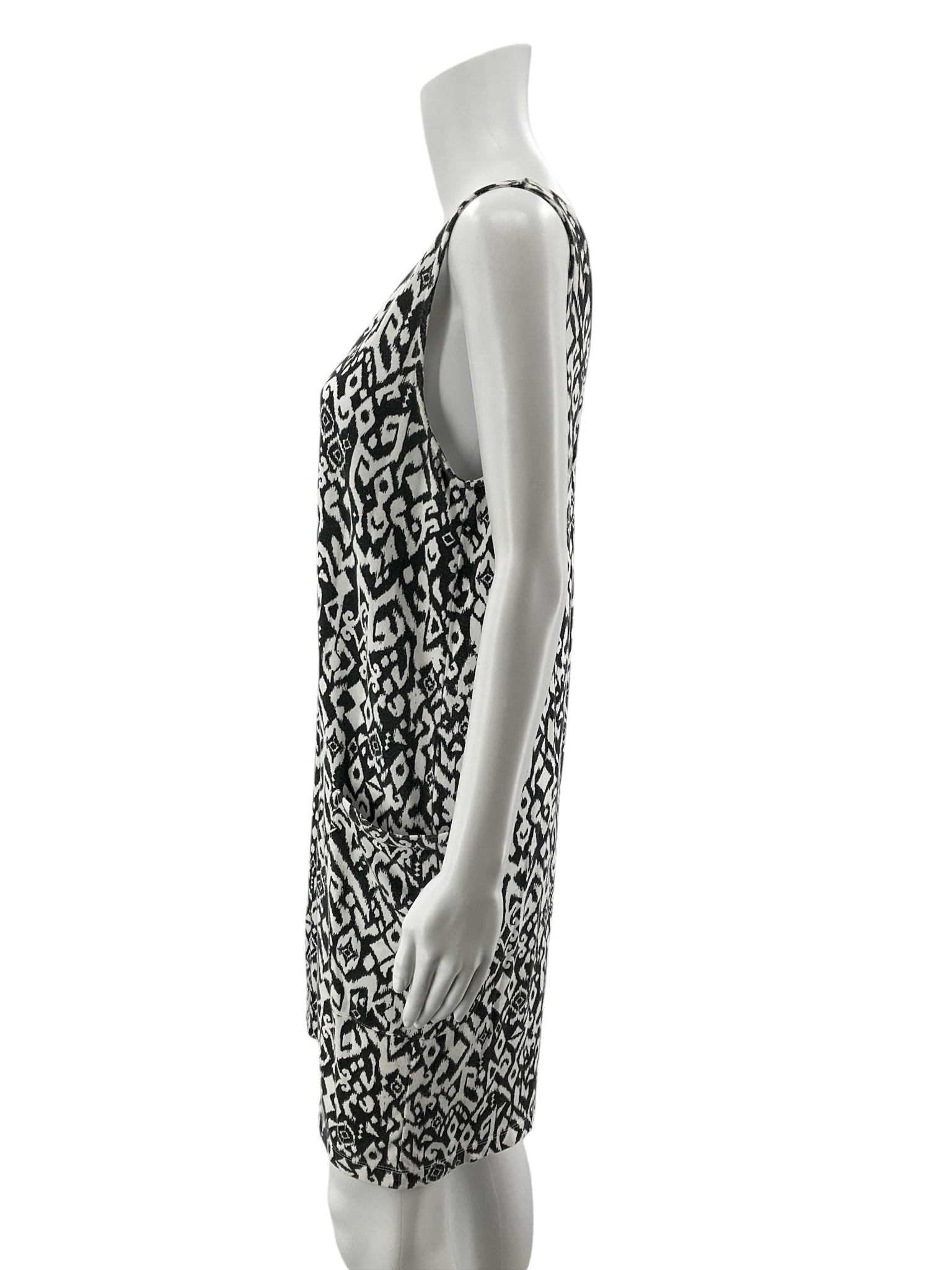 Kinesis Tribal Print V-Neck Sleeveless Romper | Size Small