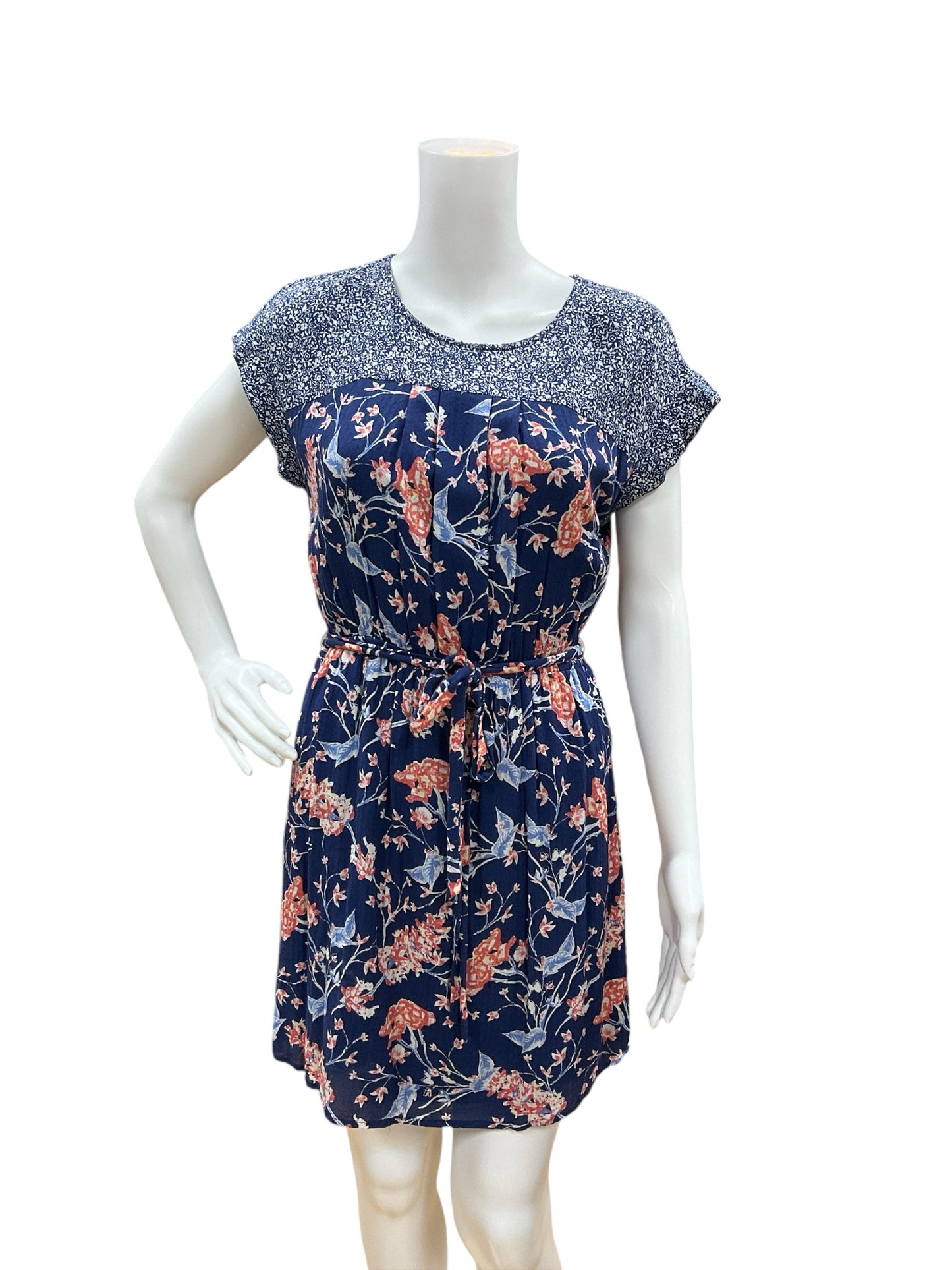 DR2 Size S blue/multi Floral Dress