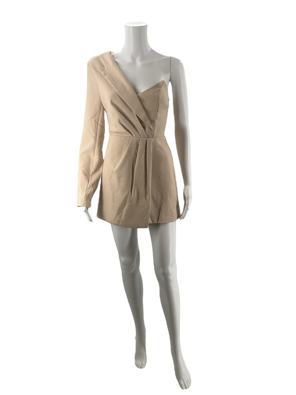 Pants Store Tan Solid Pre-Owned Ladies New With Tags Dress - Size Small
