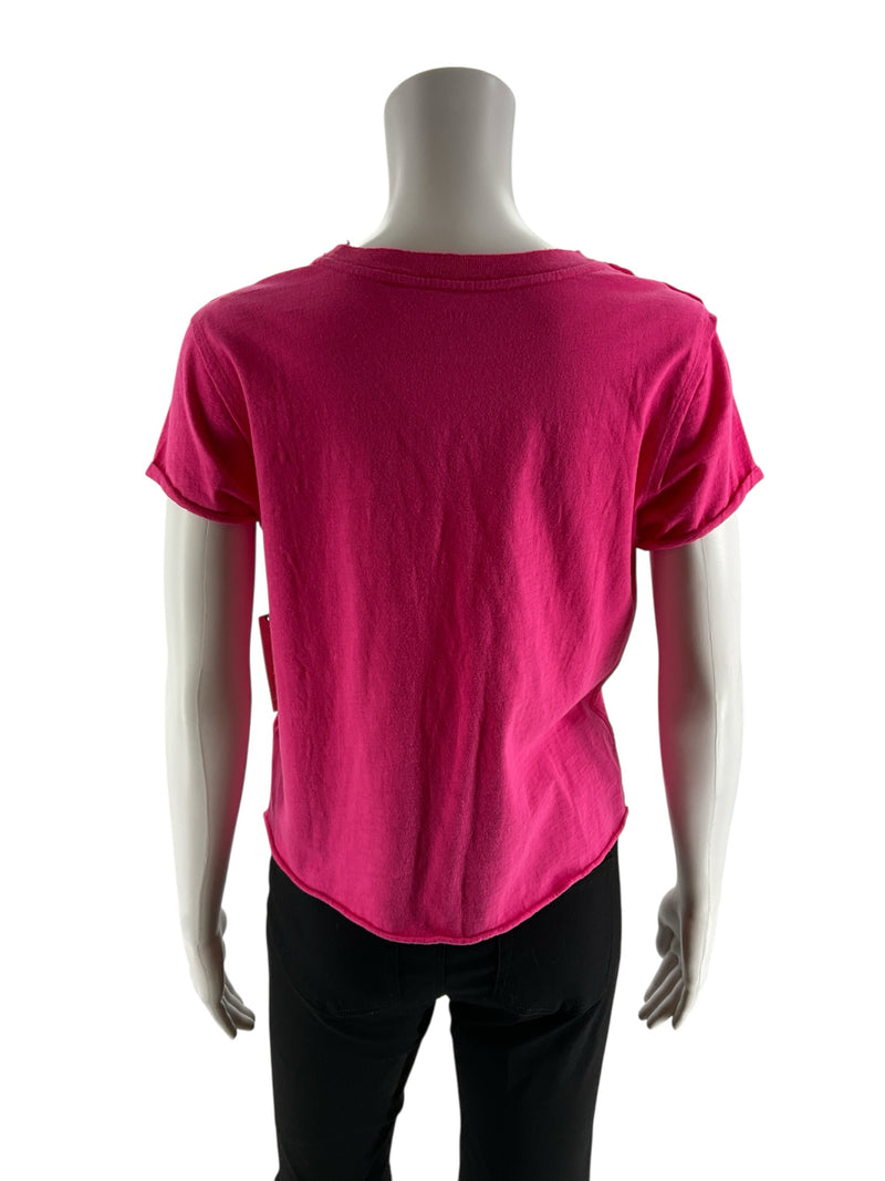 Maeve Pink Solid Pre-Owned Ladies New With Tags Top - Size XXS
