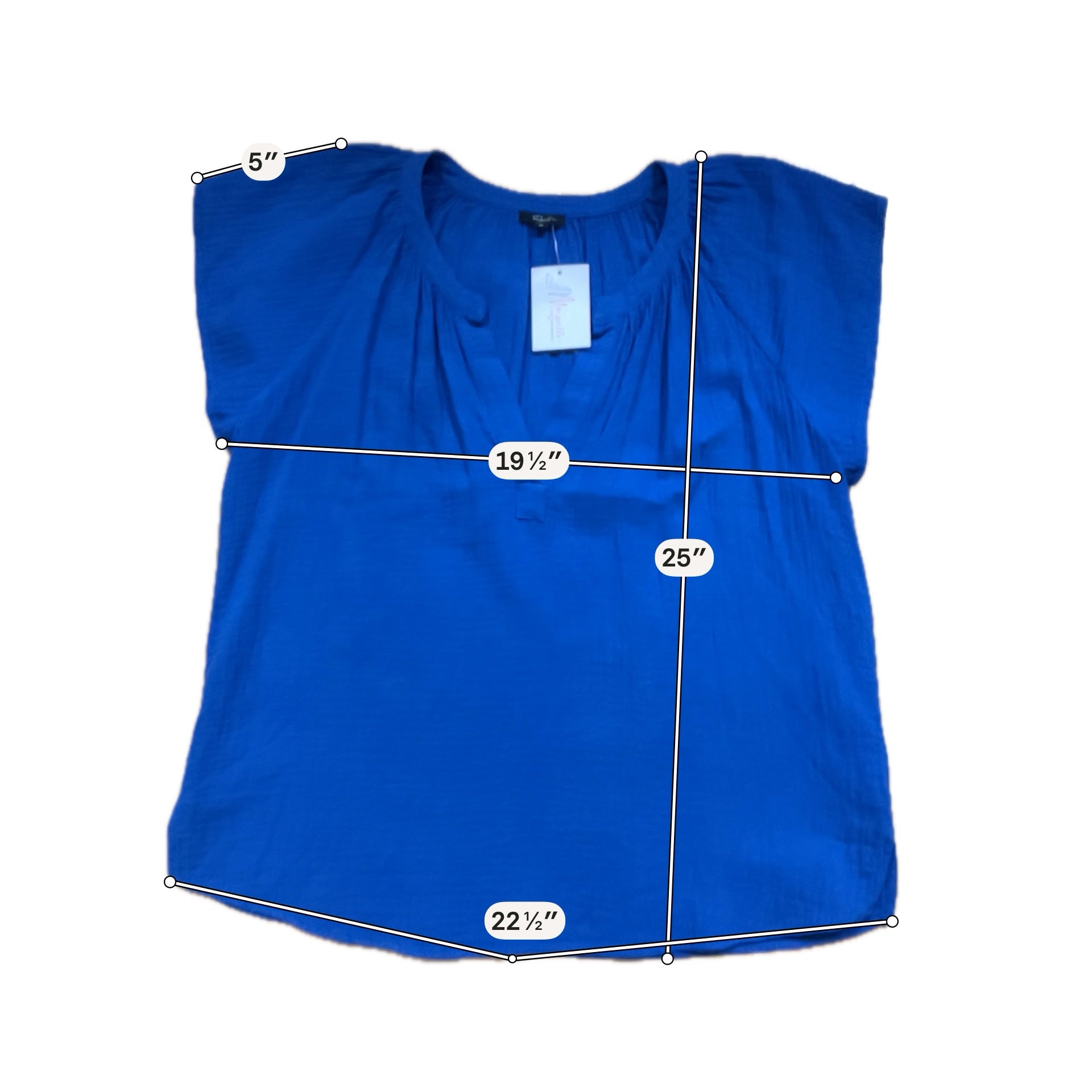 Rails ROAM Kellen &amp; Charli Organic Cotton Gauze Set Blue Size Medium