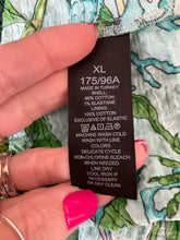 Kate Spade New York aqua/green/yellow Maxi, Sundress, A-Line, Tiered, Smocked, Resort Sea Wonder Fish Print Smocked Maxi Dress Size XL - Size XL