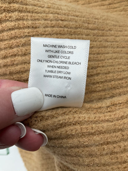 a loves a Tan Solid Pre-Owned Ladies Dress - Size Medium