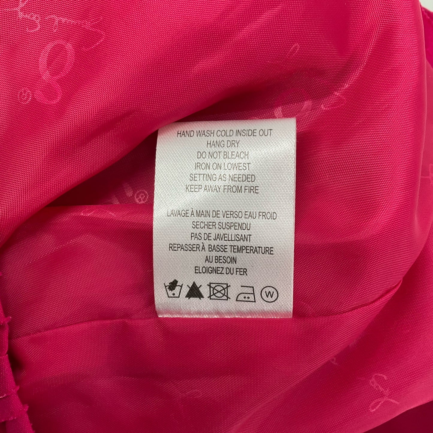 Samuel Dong Pink Textured Jacket Size Medium -  instructions