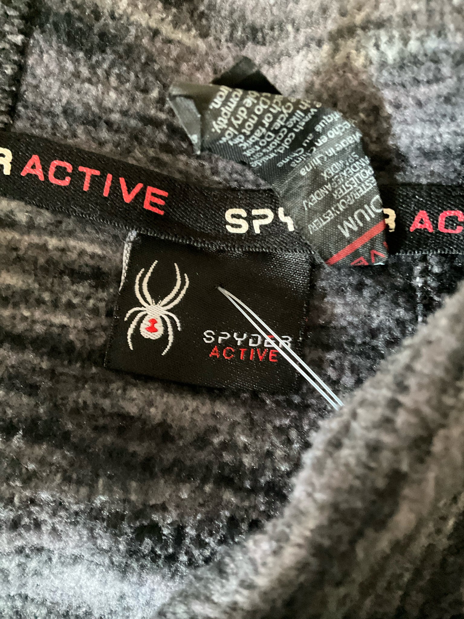 Spyder Black/Gray Heathered Pre-Owned Ladies Jacket - Size Medium - Margaret’s Fine Consignment