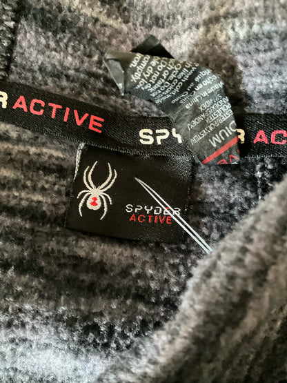 Spyder Black/Gray Heathered Pre-Owned Ladies Jacket - Size Medium - Margaret’s Fine Consignment