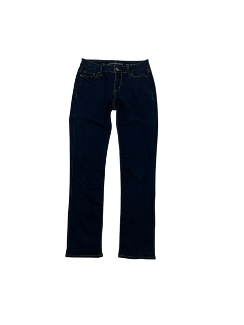 Calvin Klein Jeans Mid-Rise Skinny Dark Wash Denim Size 4 - ONLINE ONLY