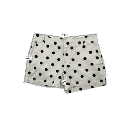 New York &amp; Co white/black Shorts Size 2 white/black Polka Dot Shorts - Size 2