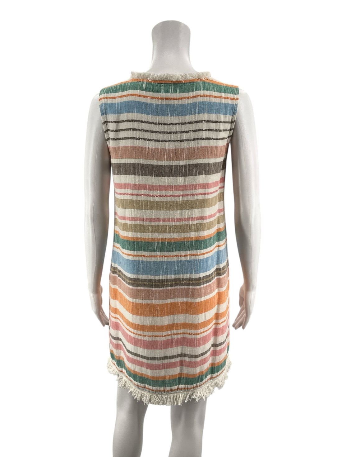 Chelsea &amp; Theodore Multi Stripe Pre-Owned Ladies Dress - Size Small