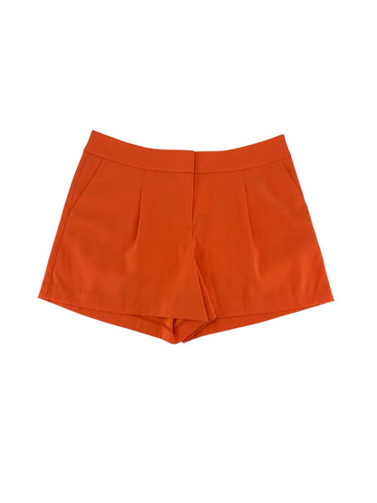 Ann Taylor Orange Pleated City Shorts Size 10 - ONLINE ONLY
