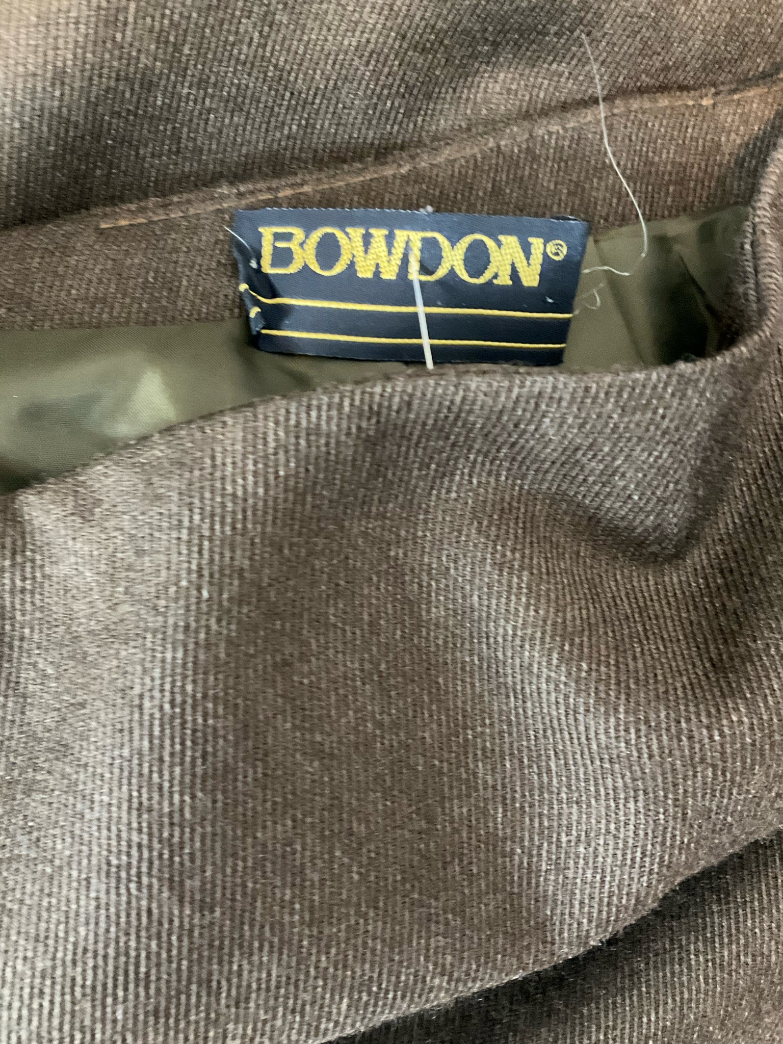 Bowdon Brown Solid Skirt – Women’s Size 8 – ONLINE ONLY