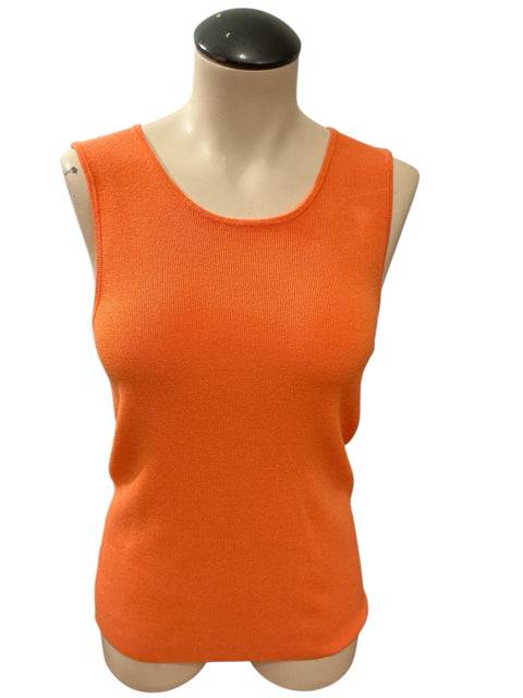 Leo & Nicole Orange Top Size Medium - Margaret’s Fine Consignment