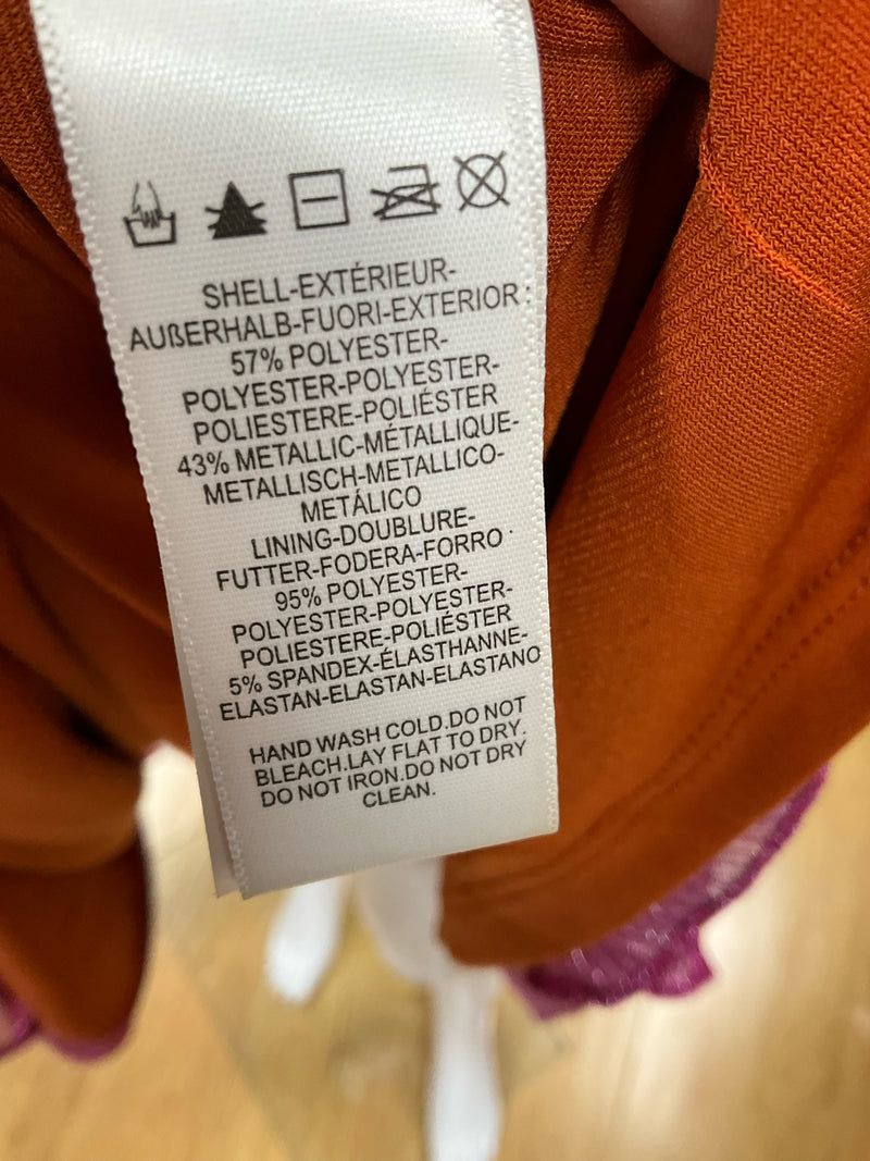 Dress the Population Orange/Pink Ombre Pre-Owned Ladies Dress - Size Medium - Margaret’s Fine Consignment