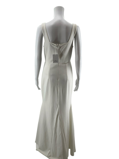 Lulus Mythical Kind of Love Cream Mermaid Maxi Gown | Size M | NWT - ONLINE ONLY