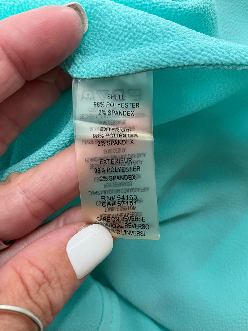 Karl Lagerfeld Aqua Pre-Owned Ladies Top - Size Small