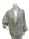 Splendid White/Multi Tweed Sweater Size Small