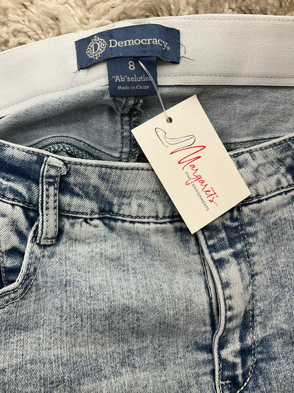 Democracy Blue Washed Pre-Owned Ladies Skirt - Size 8