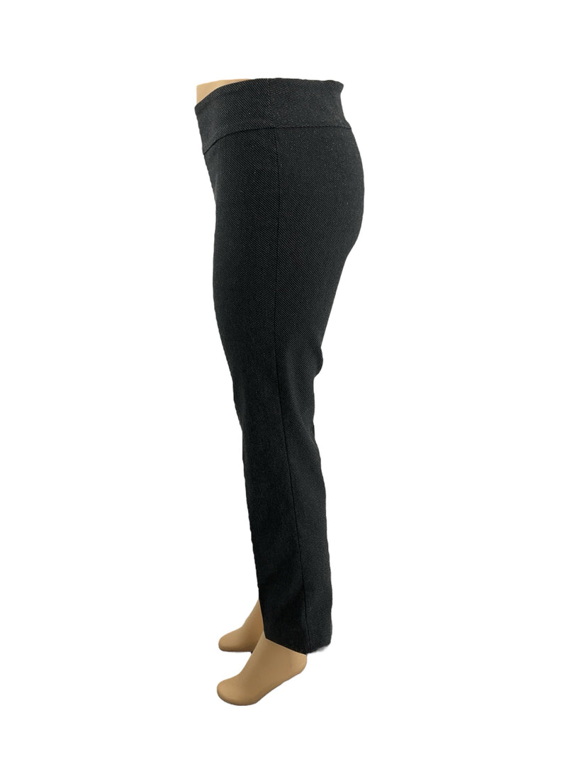 Lisette Black/Gray Stripe Pre-Owned Ladies Pants - Size 6 - Margaret’s Fine Consignment
