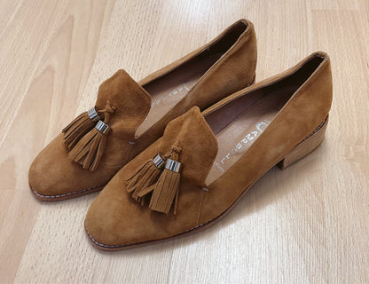 jeffrey campbell Shoe Size 7 Camel suede Loafers