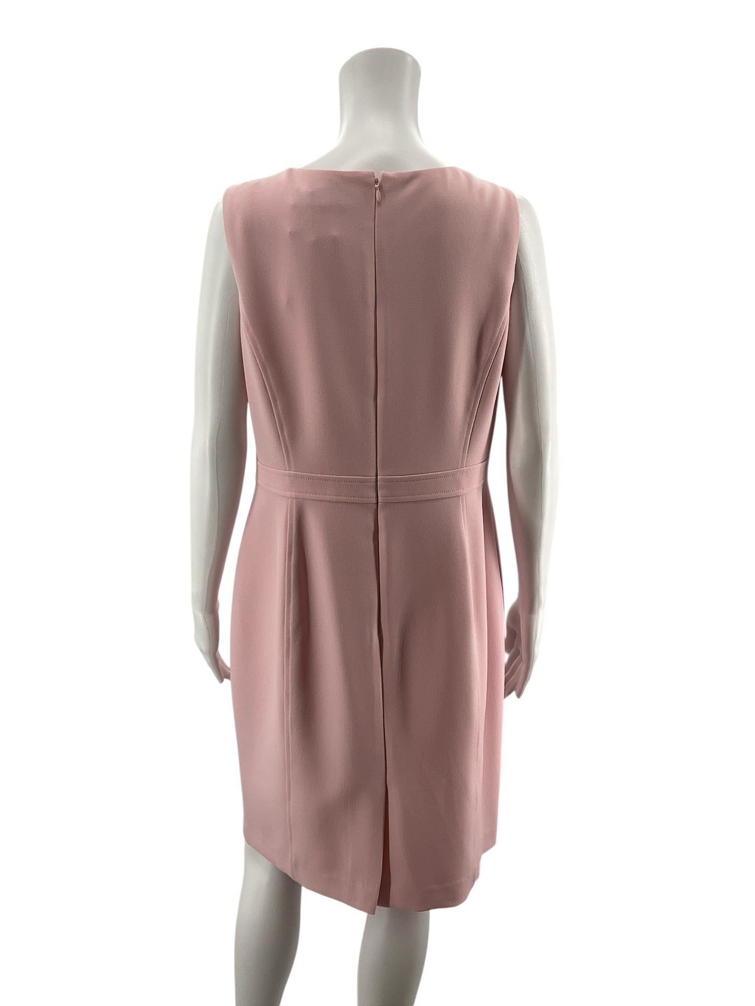 Kasper Pink Sleeveless Sheath Dress Size 10P