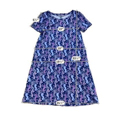 Lilly Pulitzer Kaelan T-Shirt Dress Seeing Spots Print Size Small