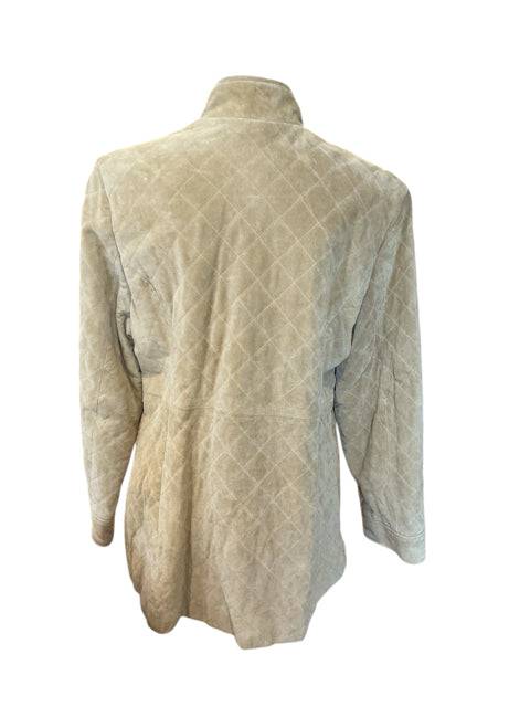 Terry Lewis Leather Jacket Size Large - Margaret’s Fine Consignment