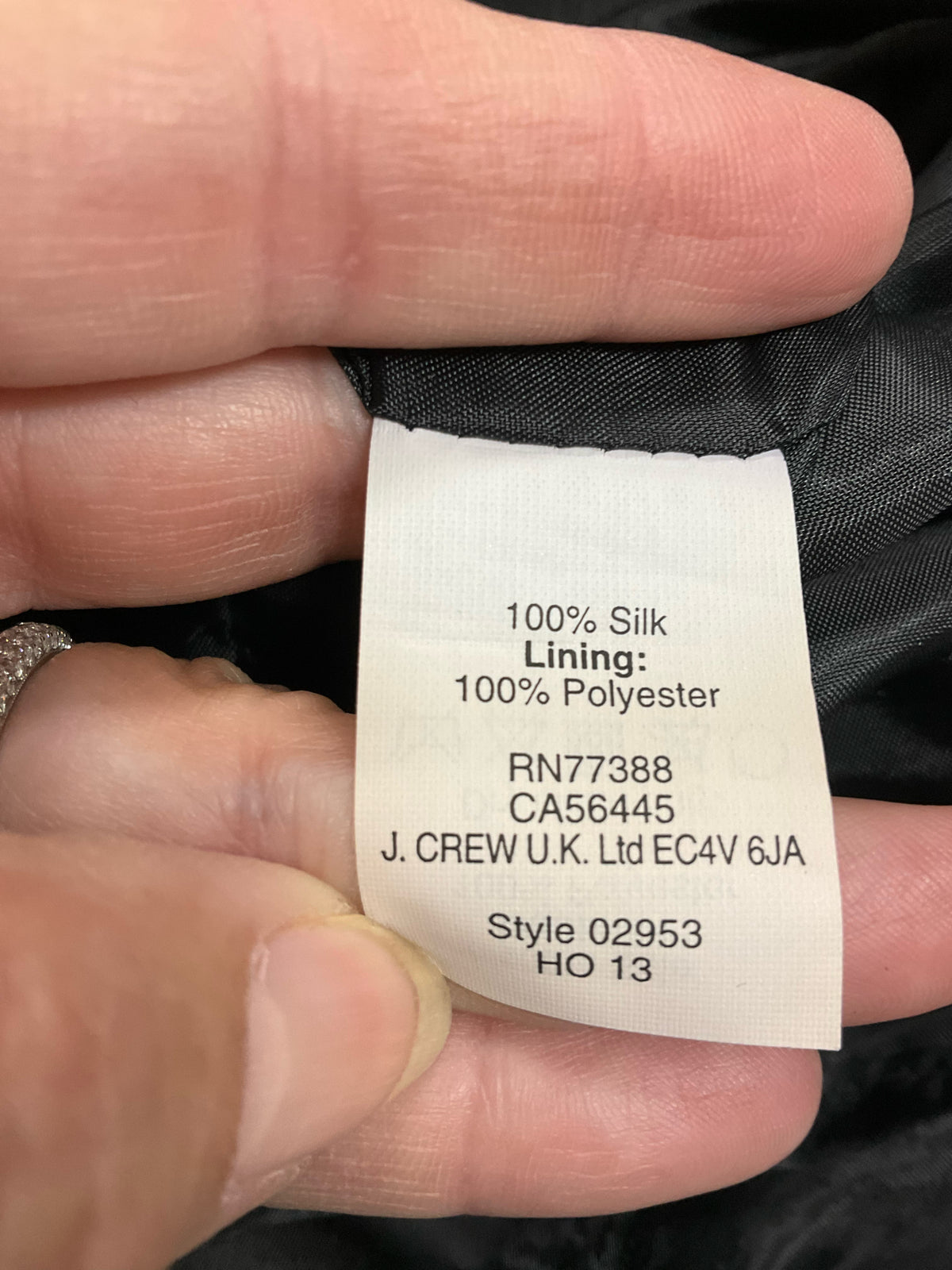 J.Crew Collection Silk Taffeta Side-Drape Sheath Dress Black Size 4 - ONLINE ONLY