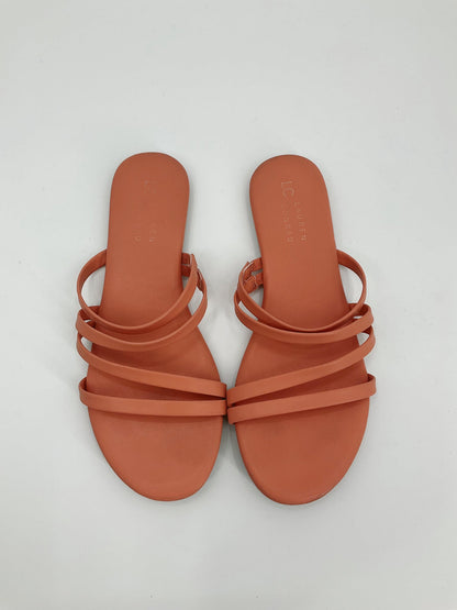 Lauren Conrad Coral Strappy Pre-Owned Ladies Sandals - Size 7/7.5 - Margaret’s Fine Consignment