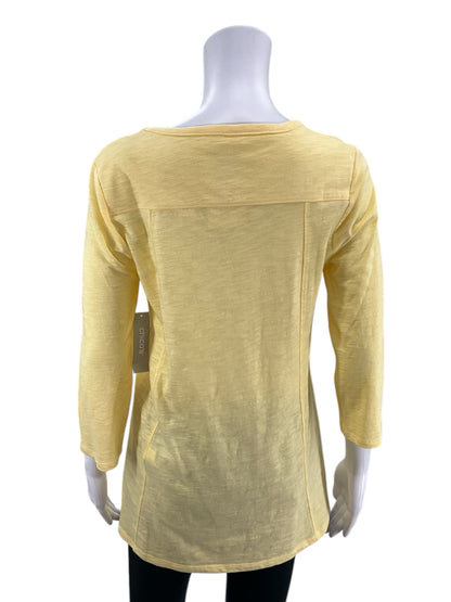 Chico Yellow Top Size Small - rear view