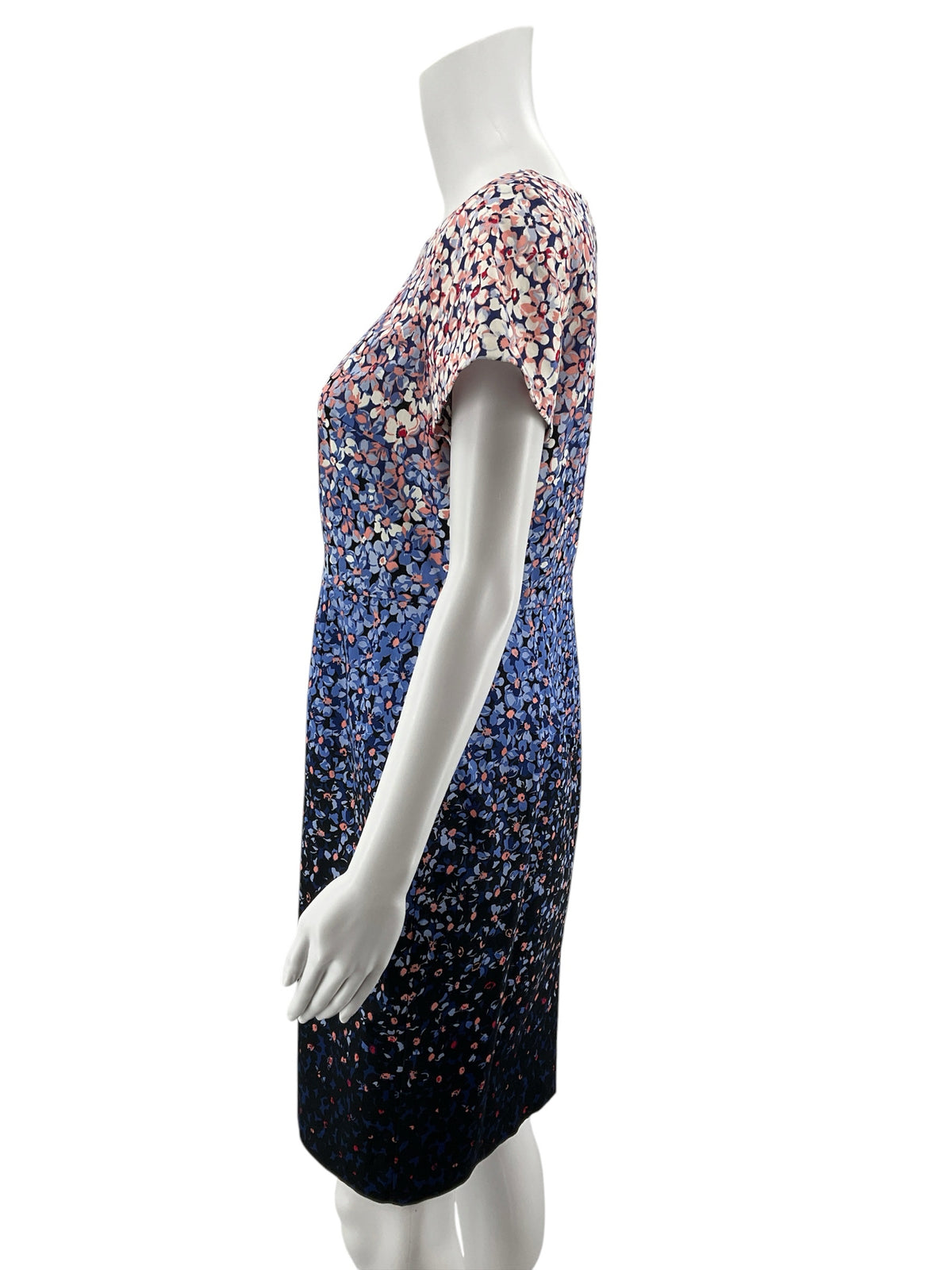Talbots Petites Floral Ombré Sheath Dress Size 4 Petite