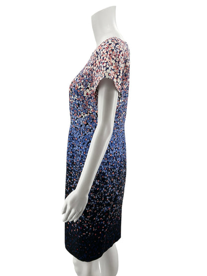 Talbots Petites Floral Ombré Sheath Dress Size 4 Petite