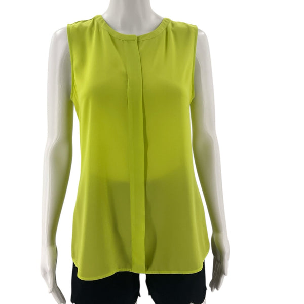 Chico Lime Green Pre-Owned Ladies Top - Size Small - Margaret’s Fine Consignment