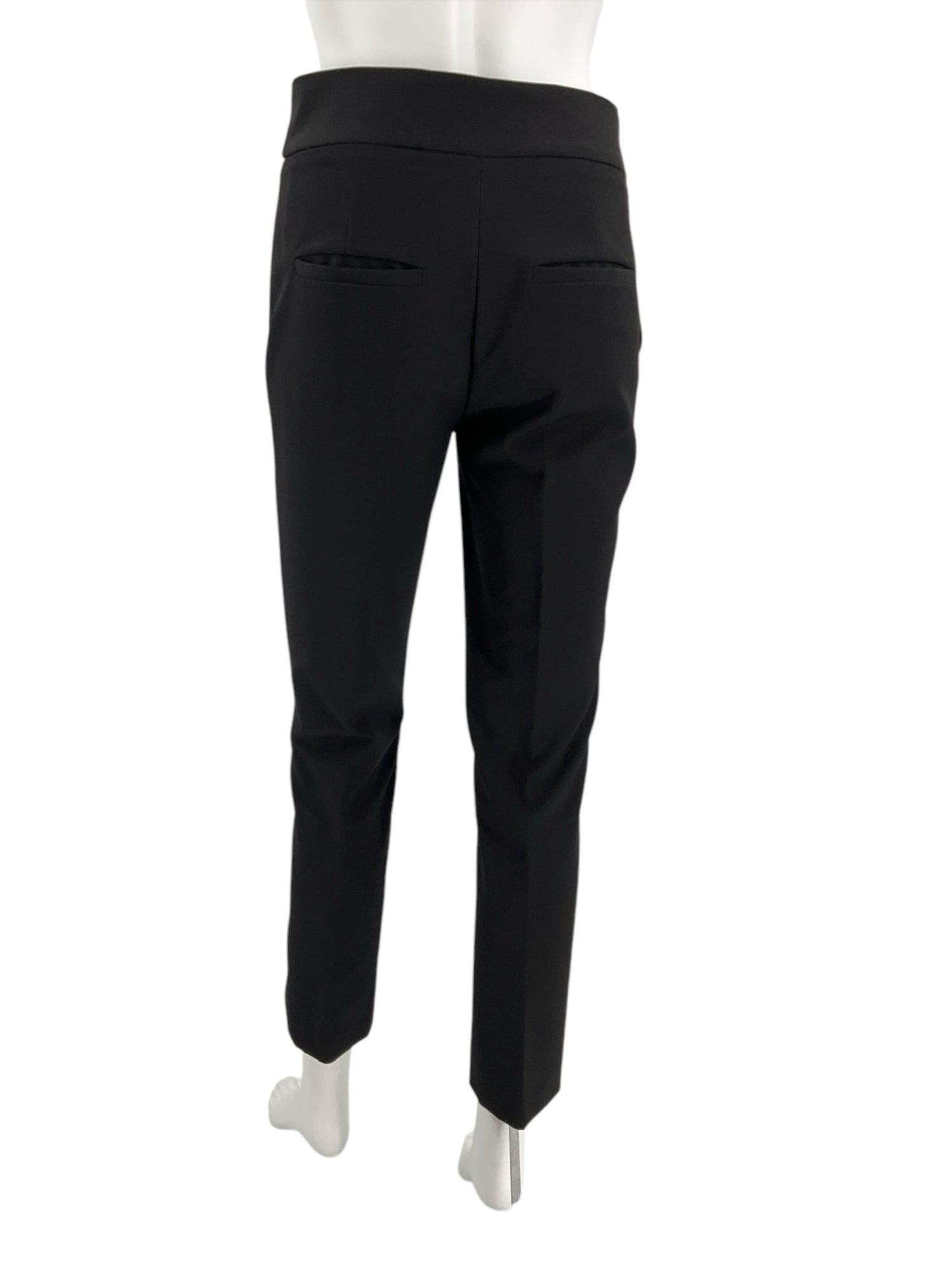 Zara Black Solid Pre-Owned Ladies Pants - Size 2 - Margaret’s Fine Consignment