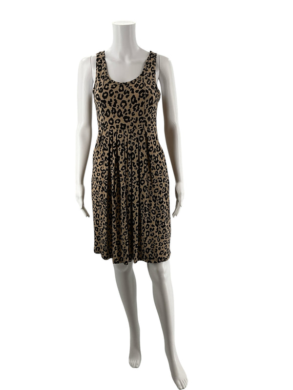 Jouica Brown/Black Animal Pre-Owned Ladies Dress - Size Small