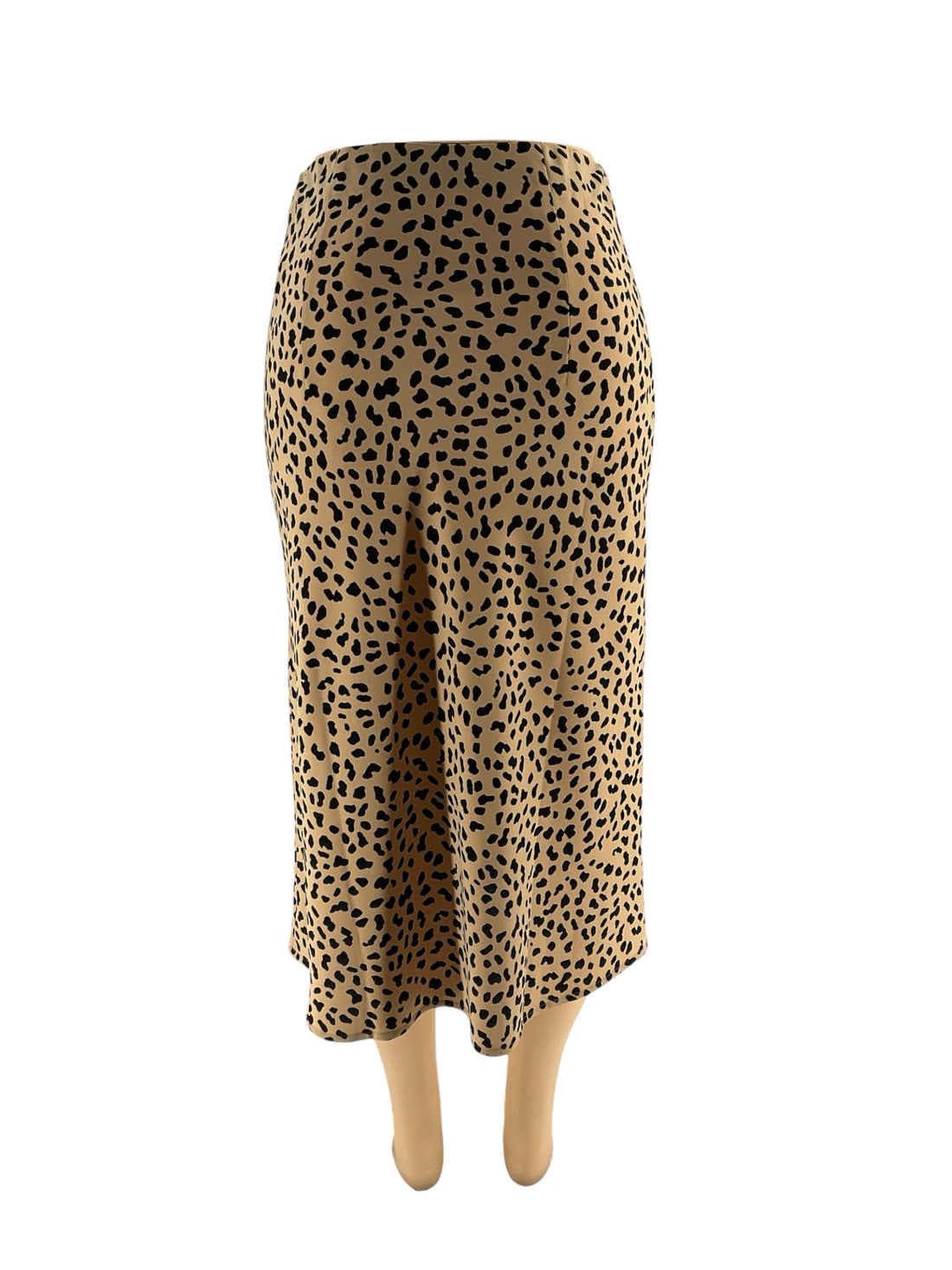 Sanctuary Tan/Black Animal Pre-Owned Ladies Skirt - Size Medium
