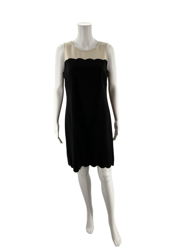 Loft Tan/Black Pre-Owned Ladies New With Tags Dress - Size 8