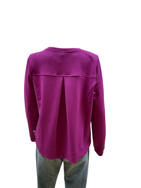 T by Talbots Purple Solid Top Size Small - rear view