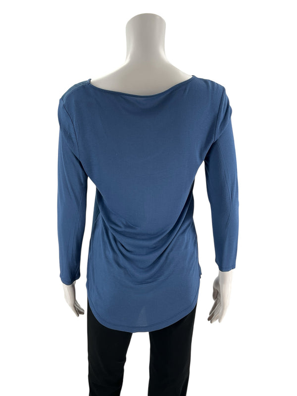 Loft Blue Solid Pre-Owned Ladies New with Tags Top - Size XS