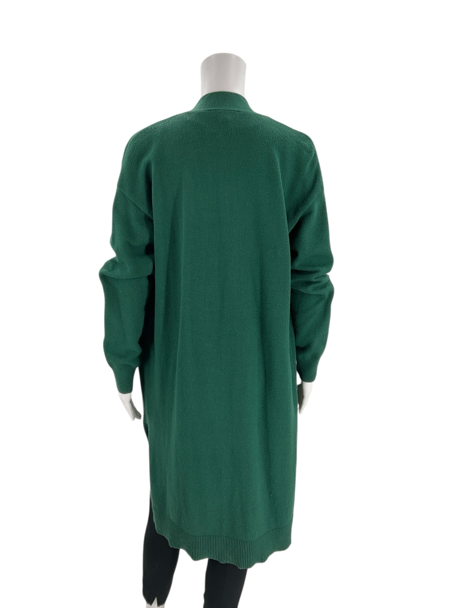 Ann Taylor Green Solid Shrug - Size Medium