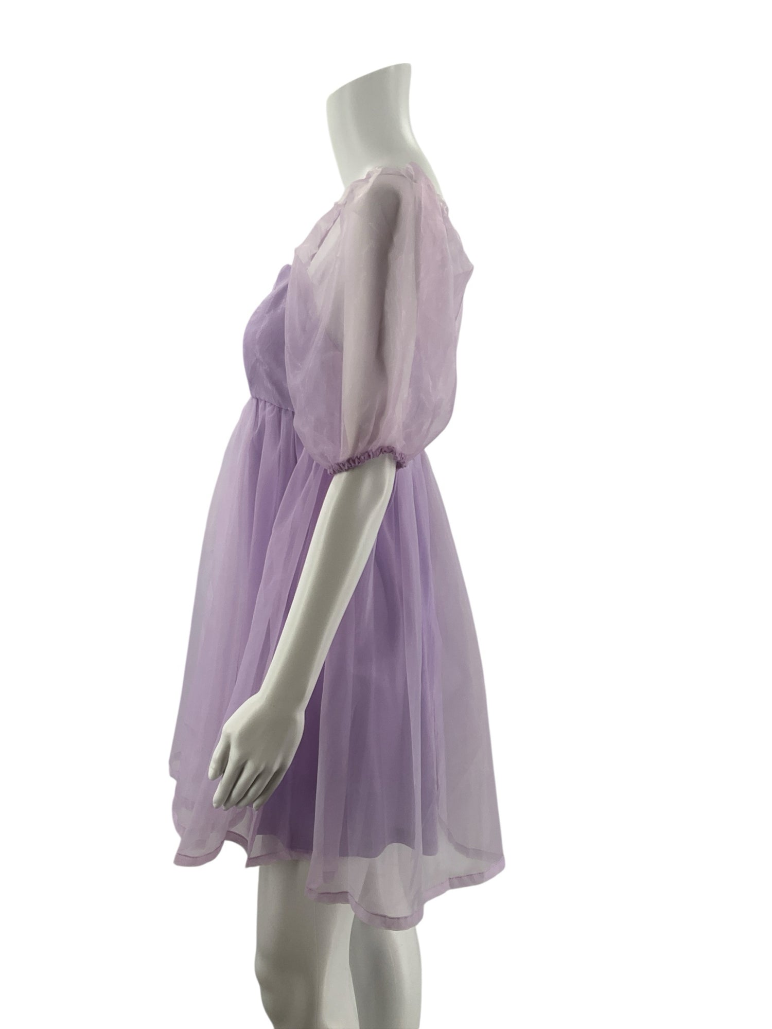 TCEC Lavender Solid Pre-Owned Ladies Dress - Size Small - Margaret’s Fine Consignment