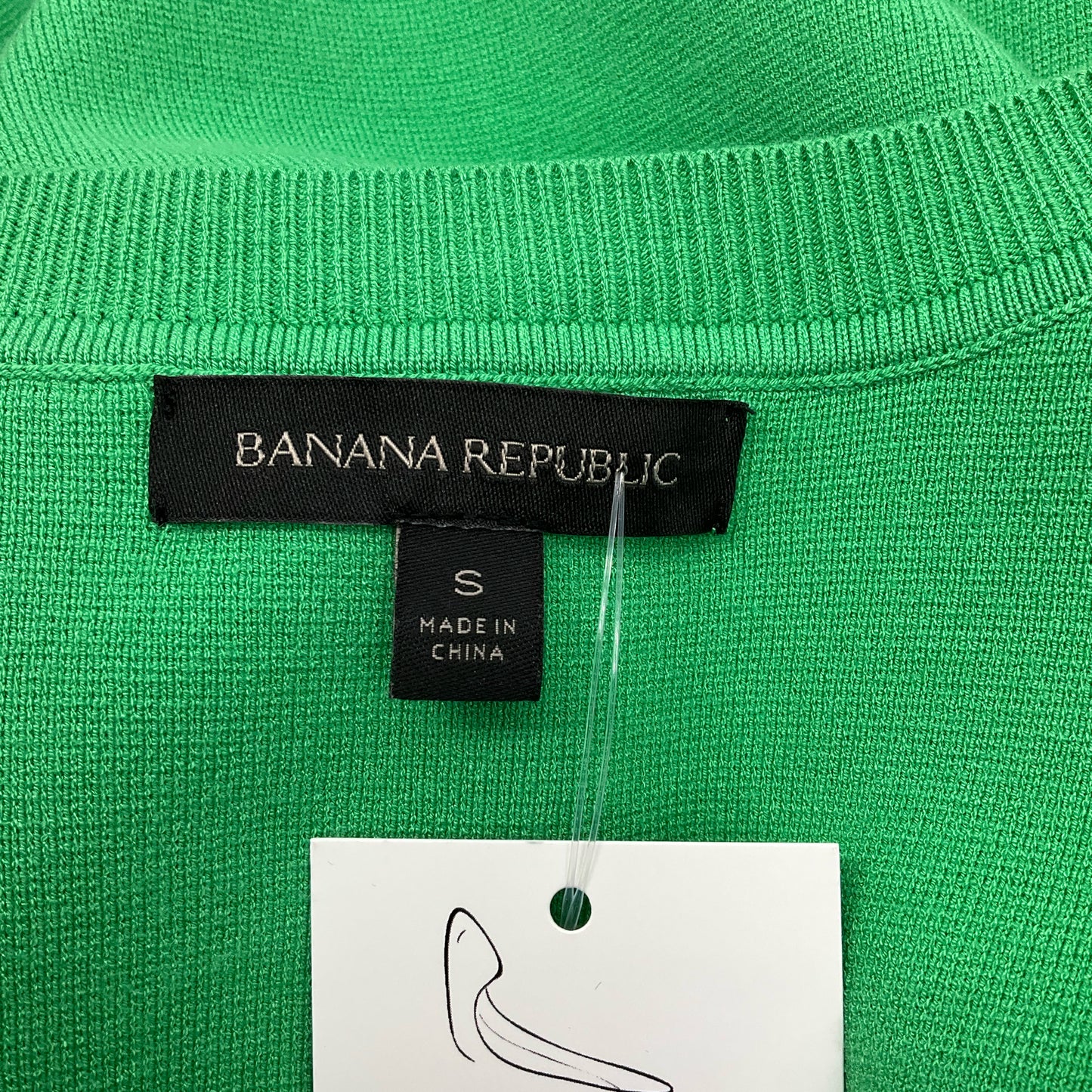 Banana Republic Green Top Size Small - label