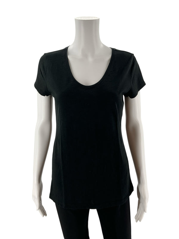 Loft Black Solid Pre-Owned Ladies Top - Size Medium