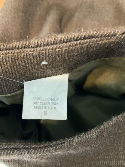 Bowdon Brown Solid Skirt – Women’s Size 8 – ONLINE ONLY