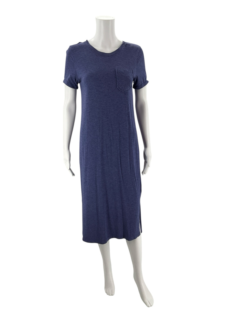 Jessica Simpson Blue Heathered Pre-Owned Ladies Dress - Size Small