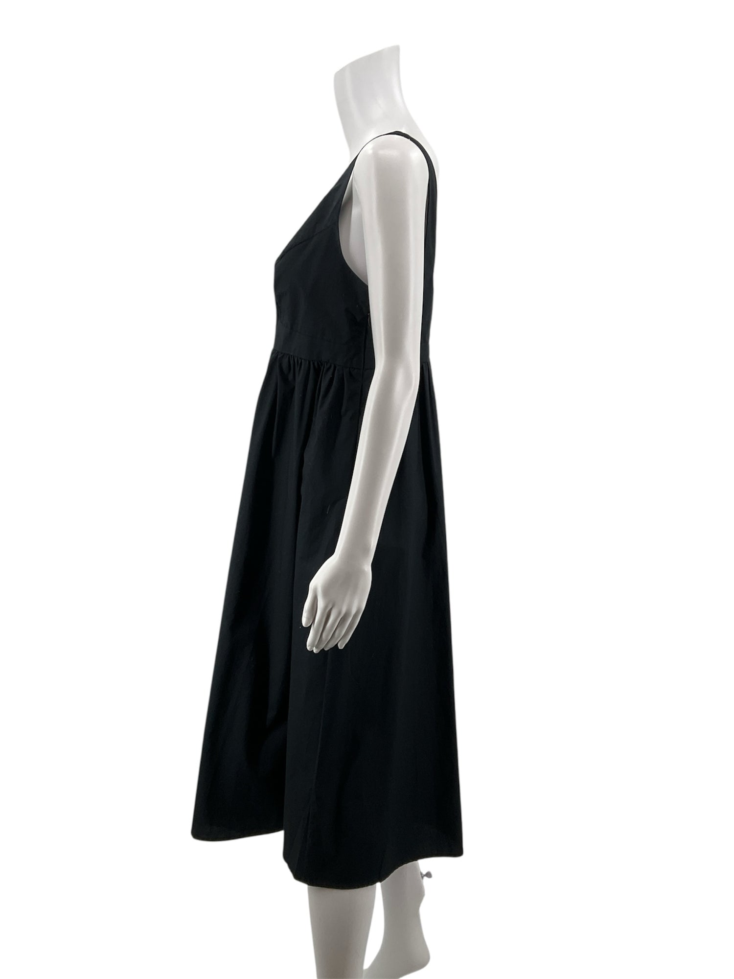 banana republic black cocktail dress Banana Republic Size 2 Black Solid Pre-Owned Ladies New With Tags Dress