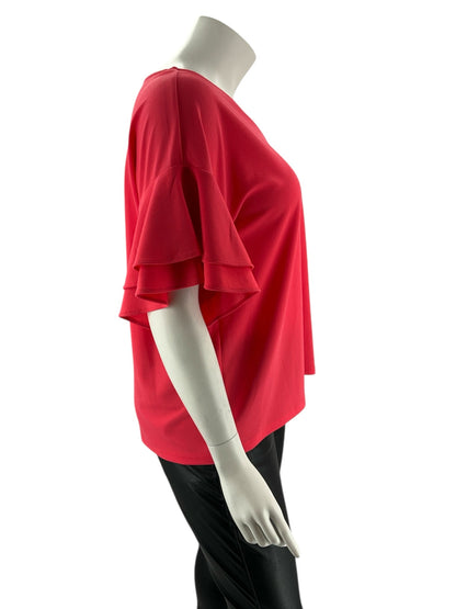 Calvin Klein Pink Solid Pre-Owned Ladies New with Tags Top - Size 1X