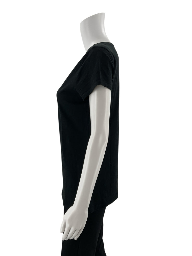 Loft Black Solid Pre-Owned Ladies Top - Size Medium