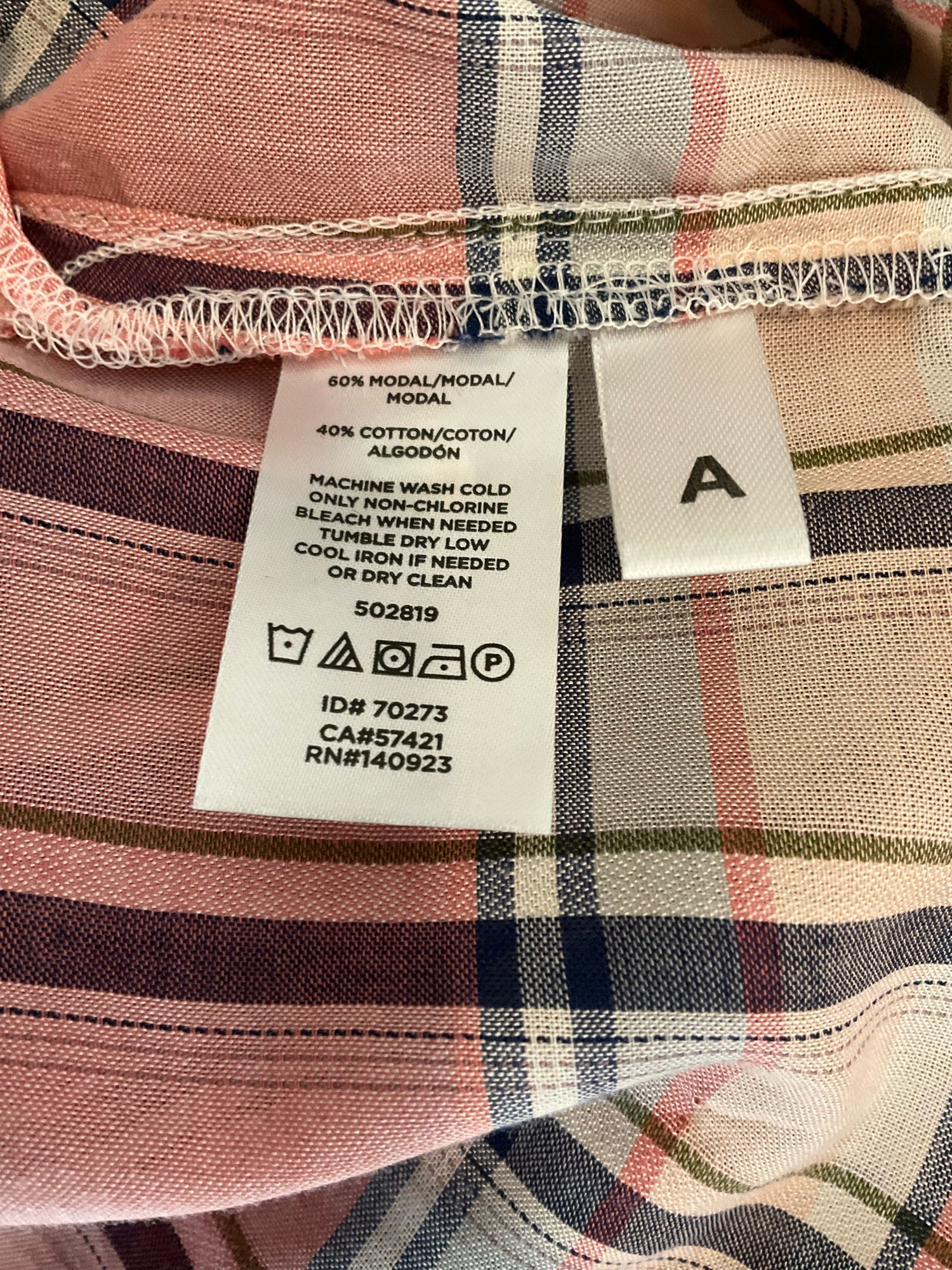 LOFT mauve/tan Sleeveless Mauve Plaid Ruffle Halter Swing Top NWT Size Small - Size S