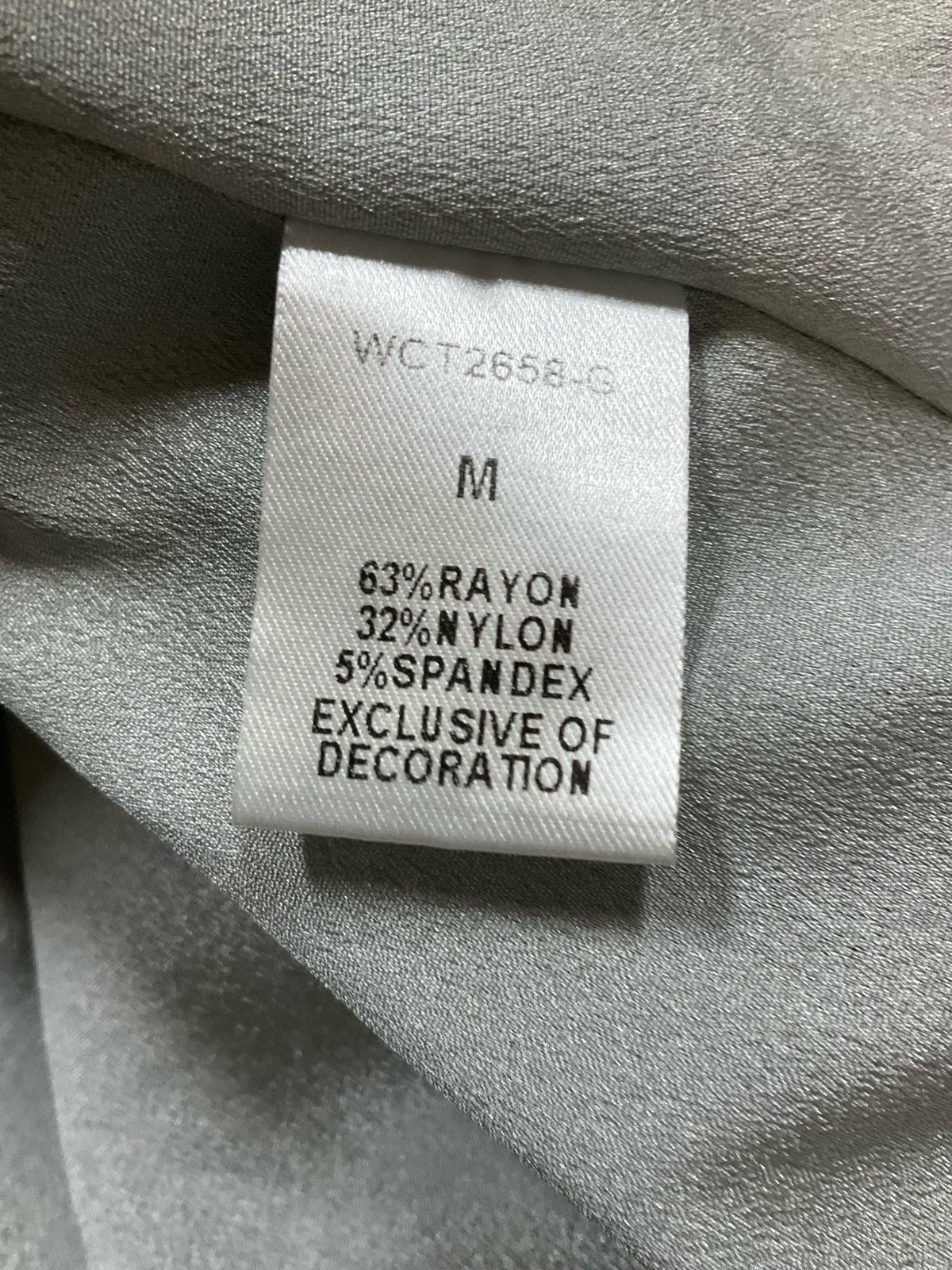 THML Gray Heathered Knit Polo Dress Collared Short Sleeve Size Medium
